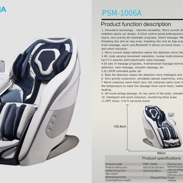 Luxury 4D AI Smart Massage Chair – Zero Gravity Capsule Recliner with Microcurrent Body Detection, 60 Auto Programs & Full Airbag Wrap - Image 2