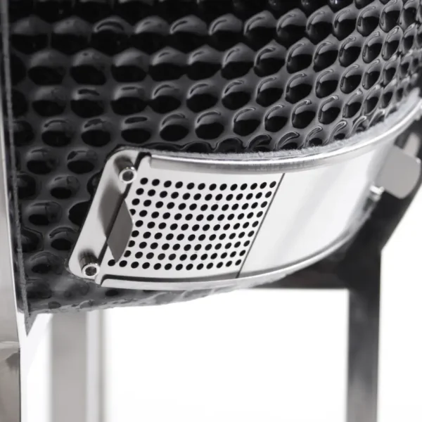 21” Kamado Ceramic Grill with Trolley & Side Tables - Image 5