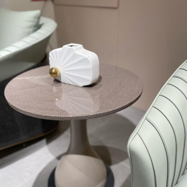 Side Table (Golden Thread Grey) - Image 1