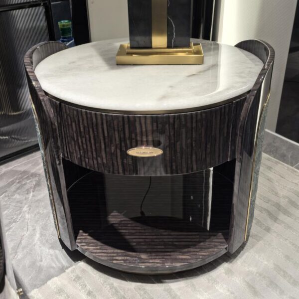 Accent Side Table in Portofino Finish - Image 1