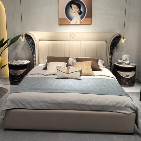 Bed – Allen Grain Finish - Image 1