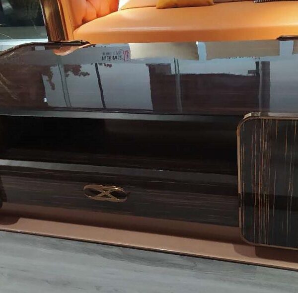 Coffee Table (Golden Thread Black Ebony) - Image 1