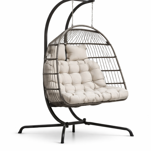 XY-TY-142 Folding Double Swing Chair - Image 1
