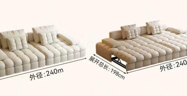 sofa bed dimensions