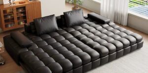 sofa bed black