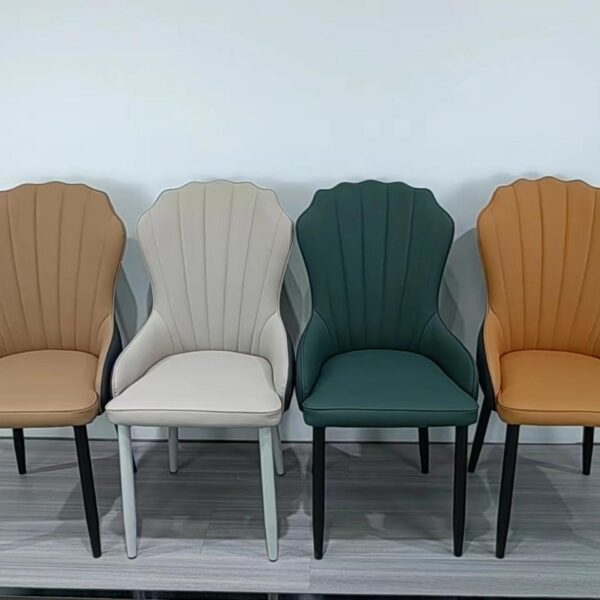 Dining Chair XY-305 | Carbon Steel, PU leather, Sponge | 42×42×85 cm - Image 1