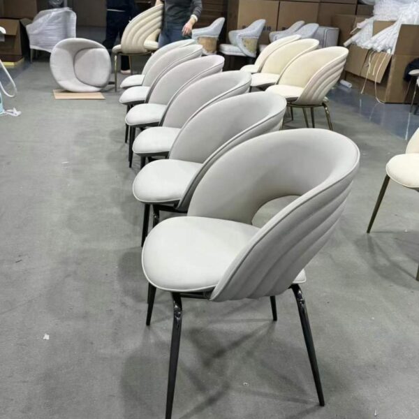 Dining Chair XY-CHY | Stainless Steel | 62×54×81 cm - Image 1