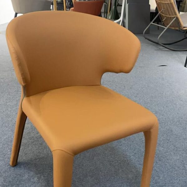 Dining Chair XY-HXMY | Carbon Steel, PU leather | 45×54×77 cm - Image 1