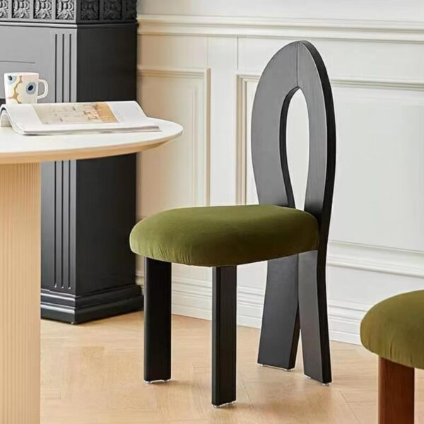 Dining Chair XY-RYY | Solid Wood, Velvet, Sponge | 41×50×90 cm - Image 1